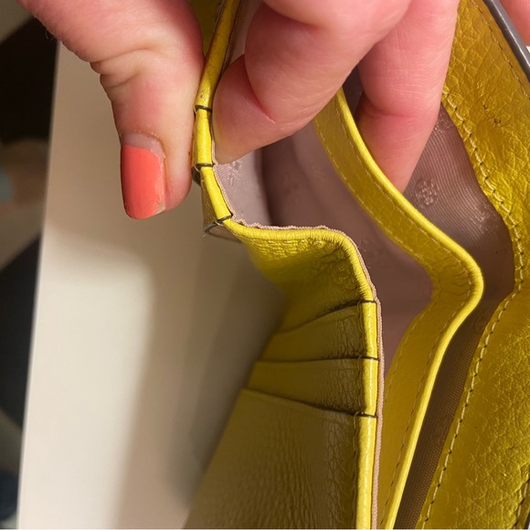 Tory Burch Yellow Wallet - Picture 7 of 11
